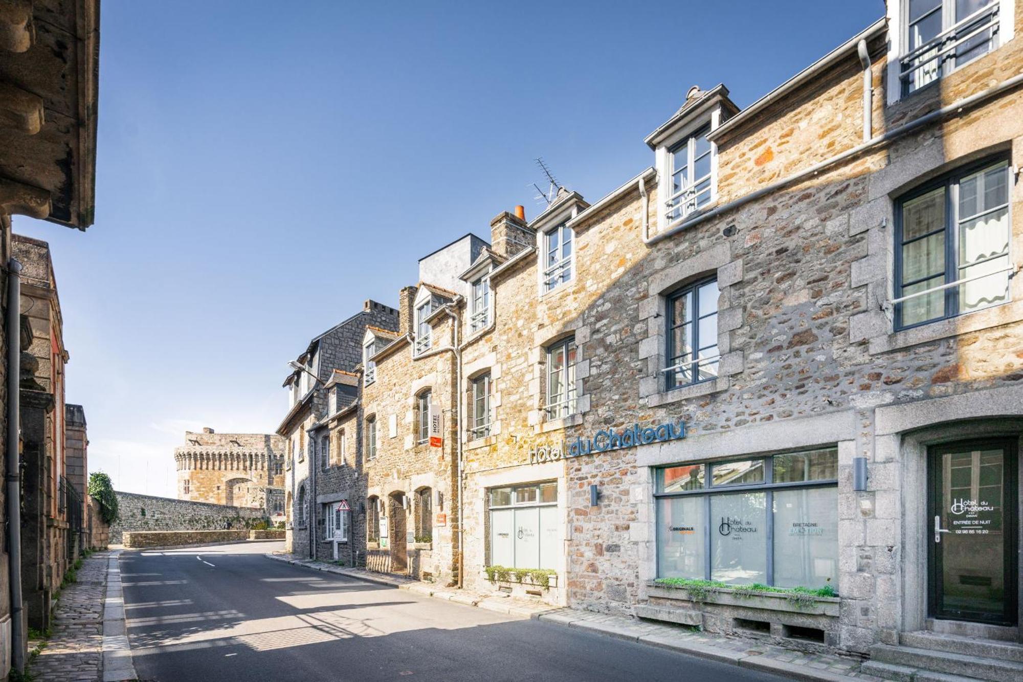 Hotel Du Chateau Dinan - Originals Boutique Dış mekan fotoğraf